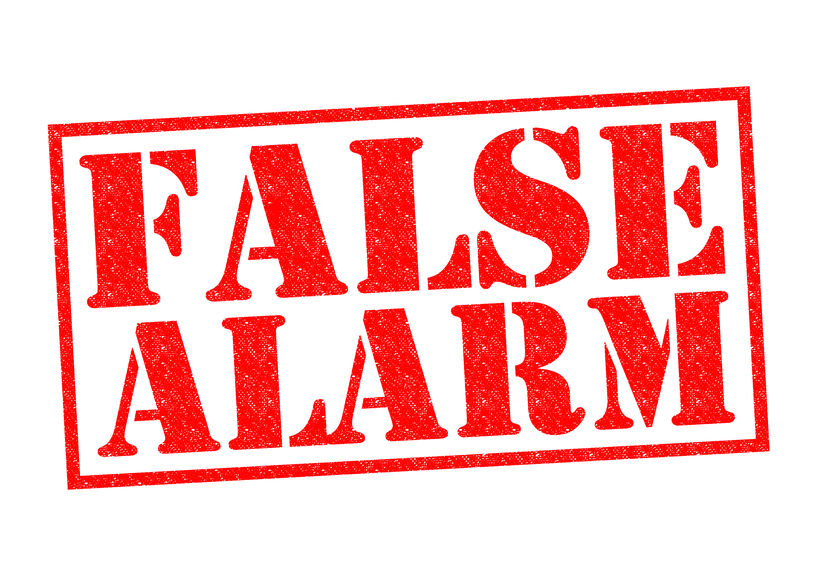 falsa alarma