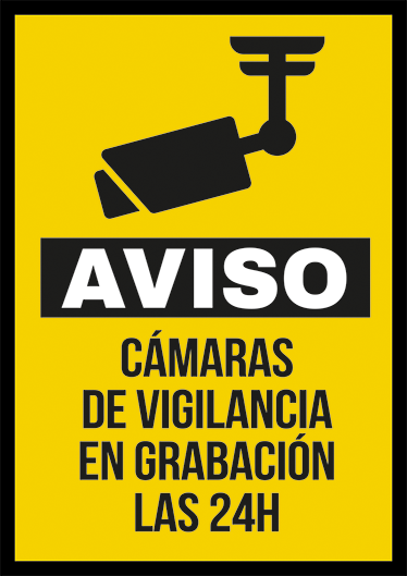 carteles alarmas